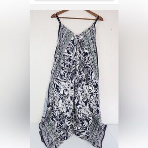 NWOT Tommy Bahama flowy handkerchief beach cover/dress with spaghetti straps
